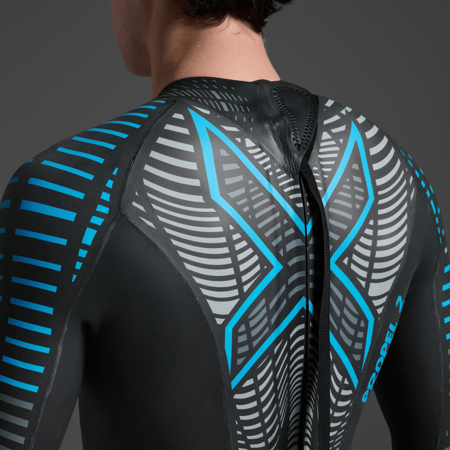 2XU South Africa - Men's Propel:2 Wetsuit - Black/Aloha