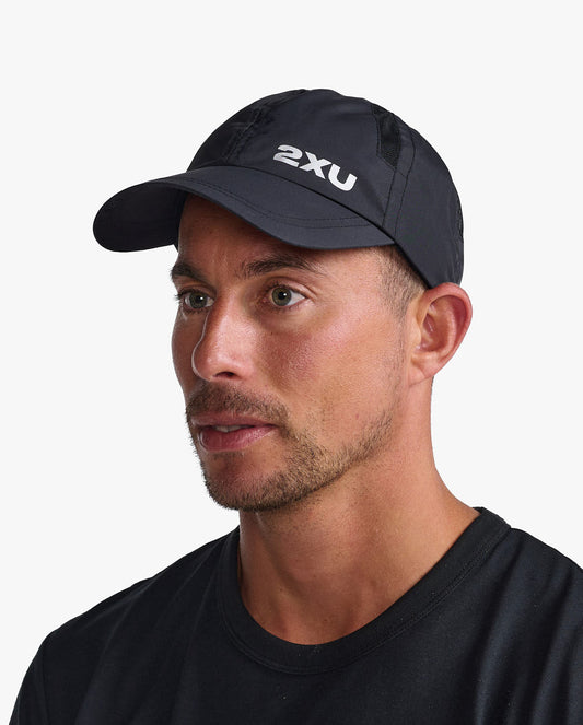 2XU South Africa - Run Cap - Black/Black