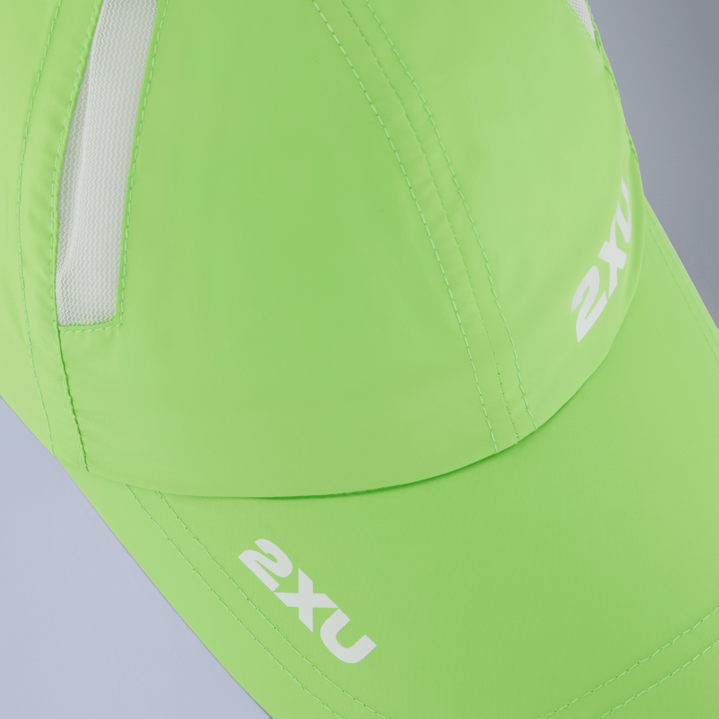 2XU South Africa - Run Cap - Lime Zest/White