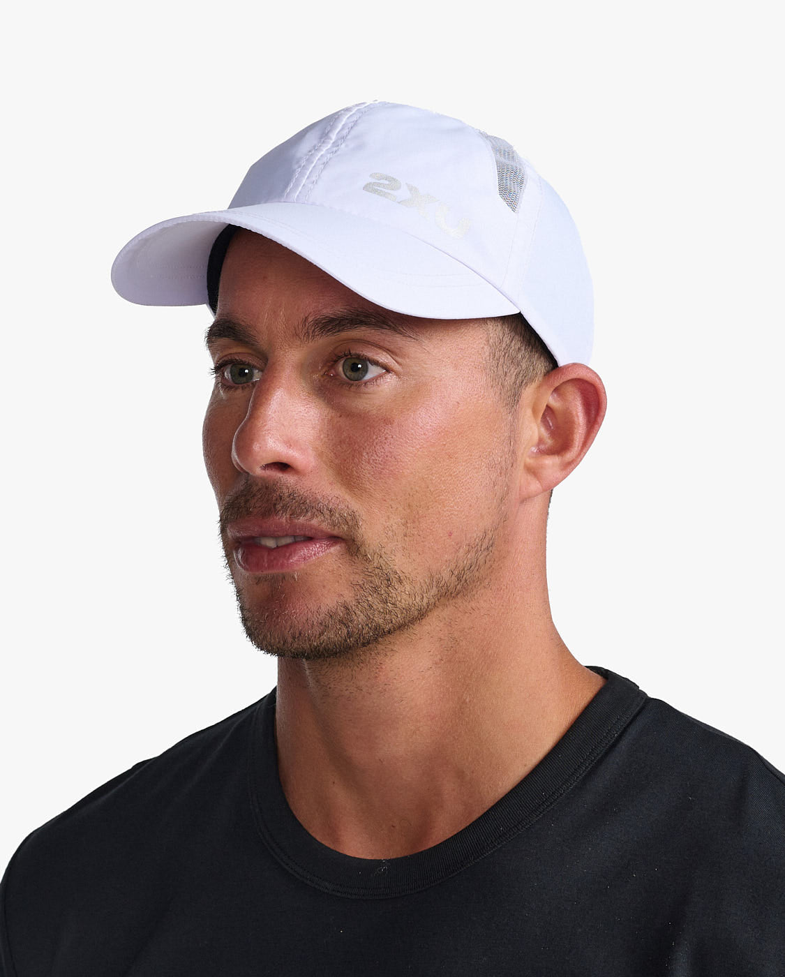 2XU Run Cap White