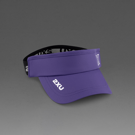 2XU South Africa - Performance Visor - FDK/WHT