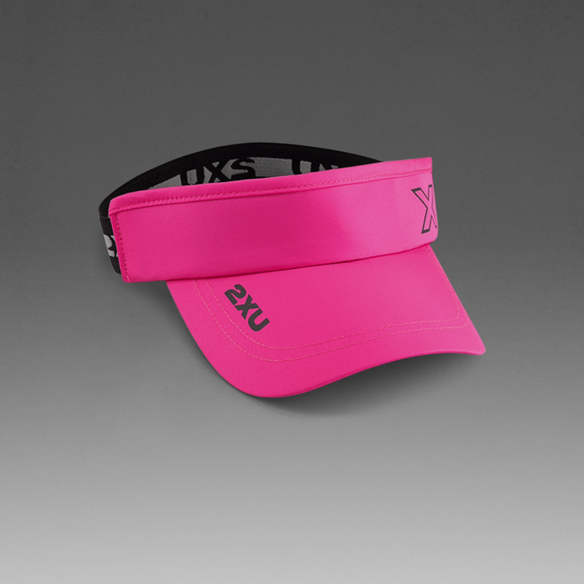 2XU South Africa - Performance Visor - FUCHSIA/BLACK