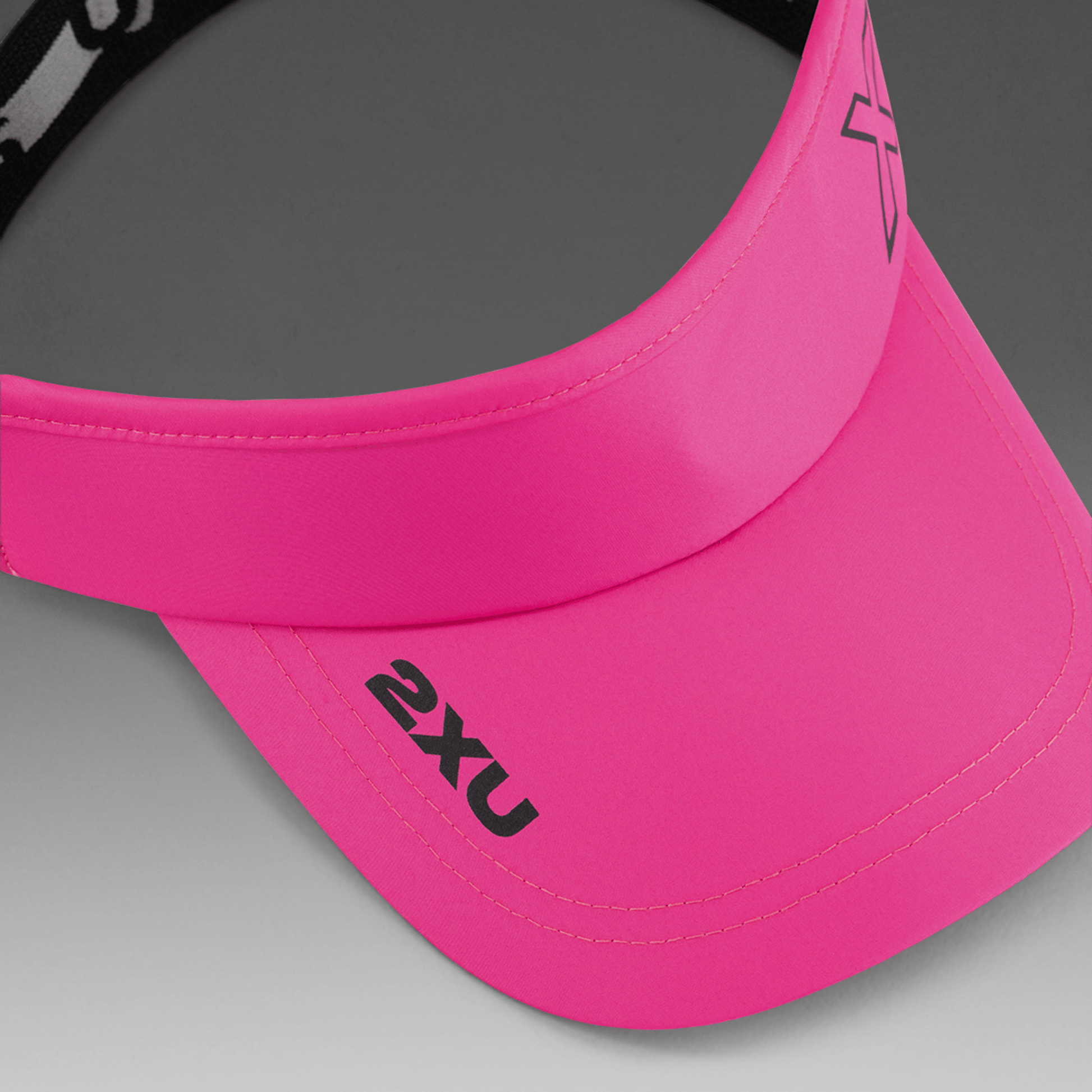 2XU South Africa - Performance Visor - FUCHSIA/BLACK