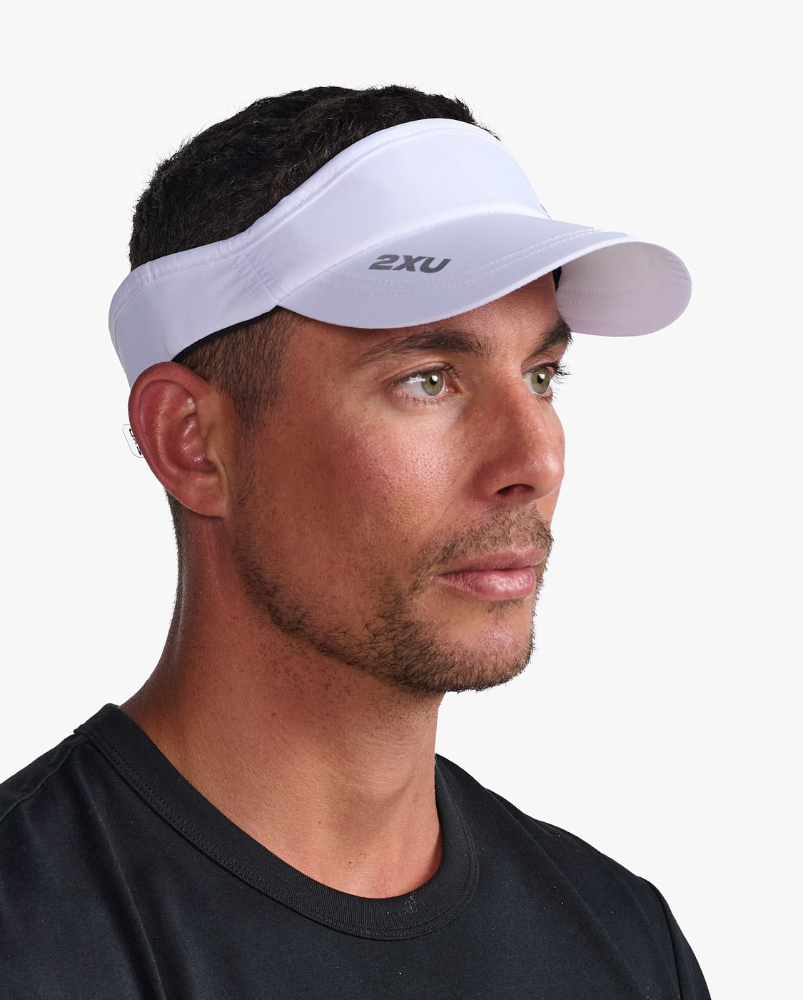 2XU South Africa - Run Visor - White/White