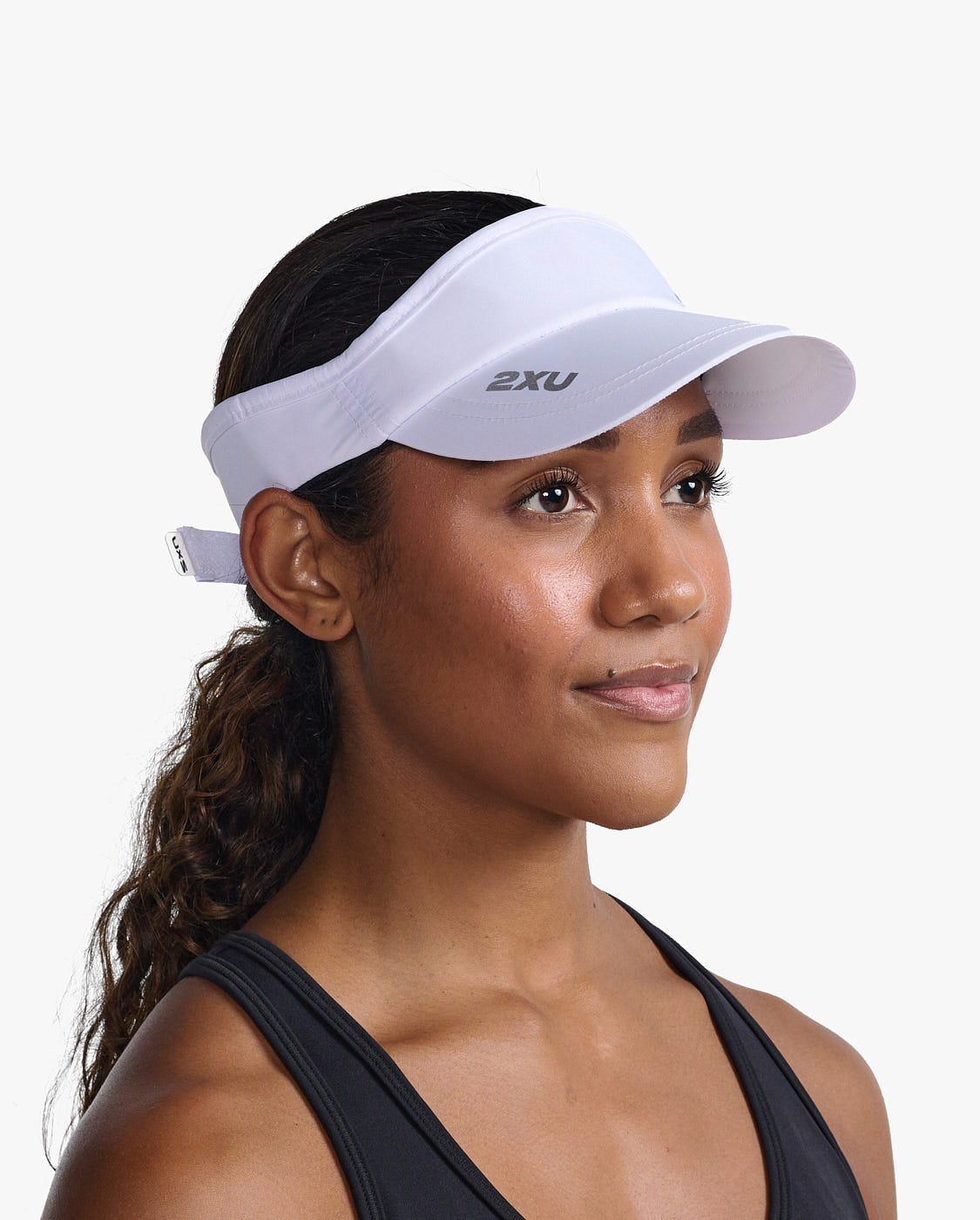 2XU South Africa - Run Visor - White/White
