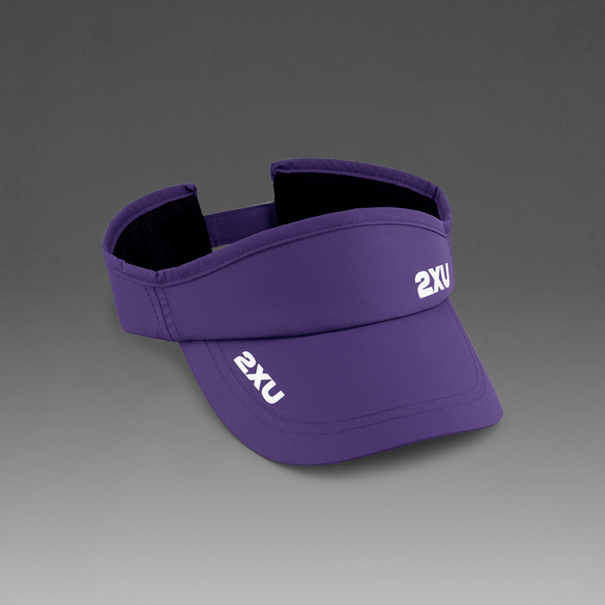 2XU South Africa - Run Visor - FDK/WHT