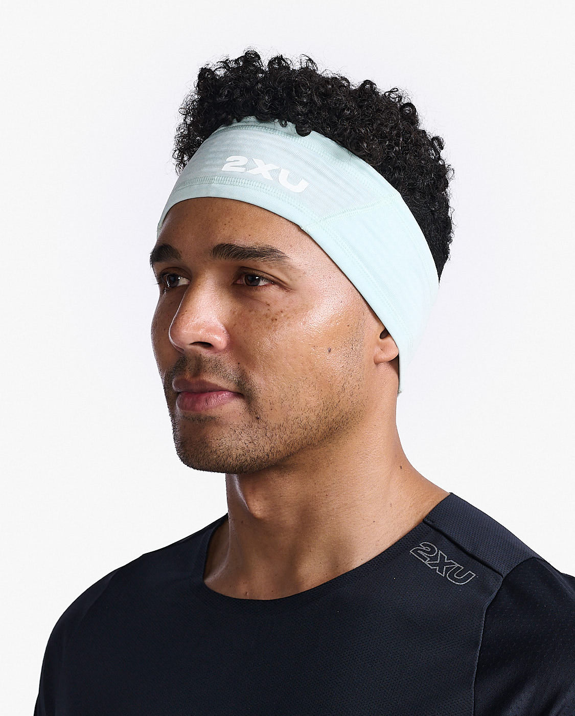 2XU South Africa - Ignition Headband - Glacier/White Reflective