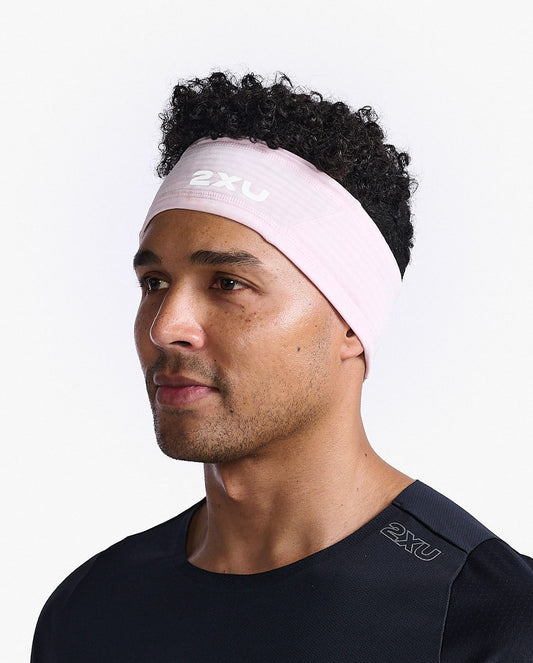 2XU South Africa - Ignition Headband - Quartz/White Reflective