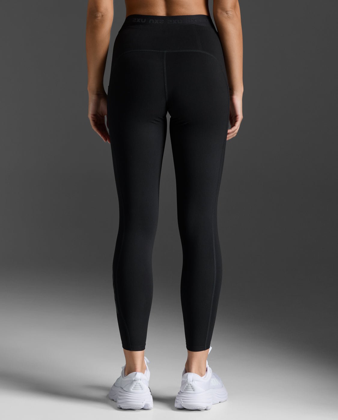 2XU South Africa - Women's Form Stash Hi - Rise Compression Tights - BLK/BLK