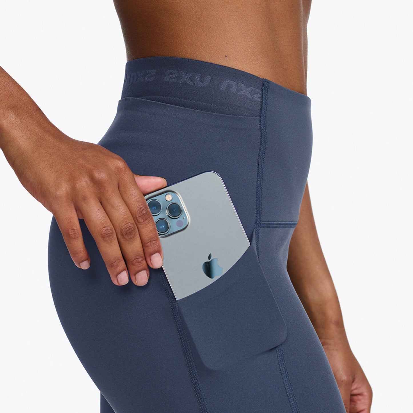 2XU South Africa - Women's Form Stash Hi - Rise Compression Tights - IDK/IDK
