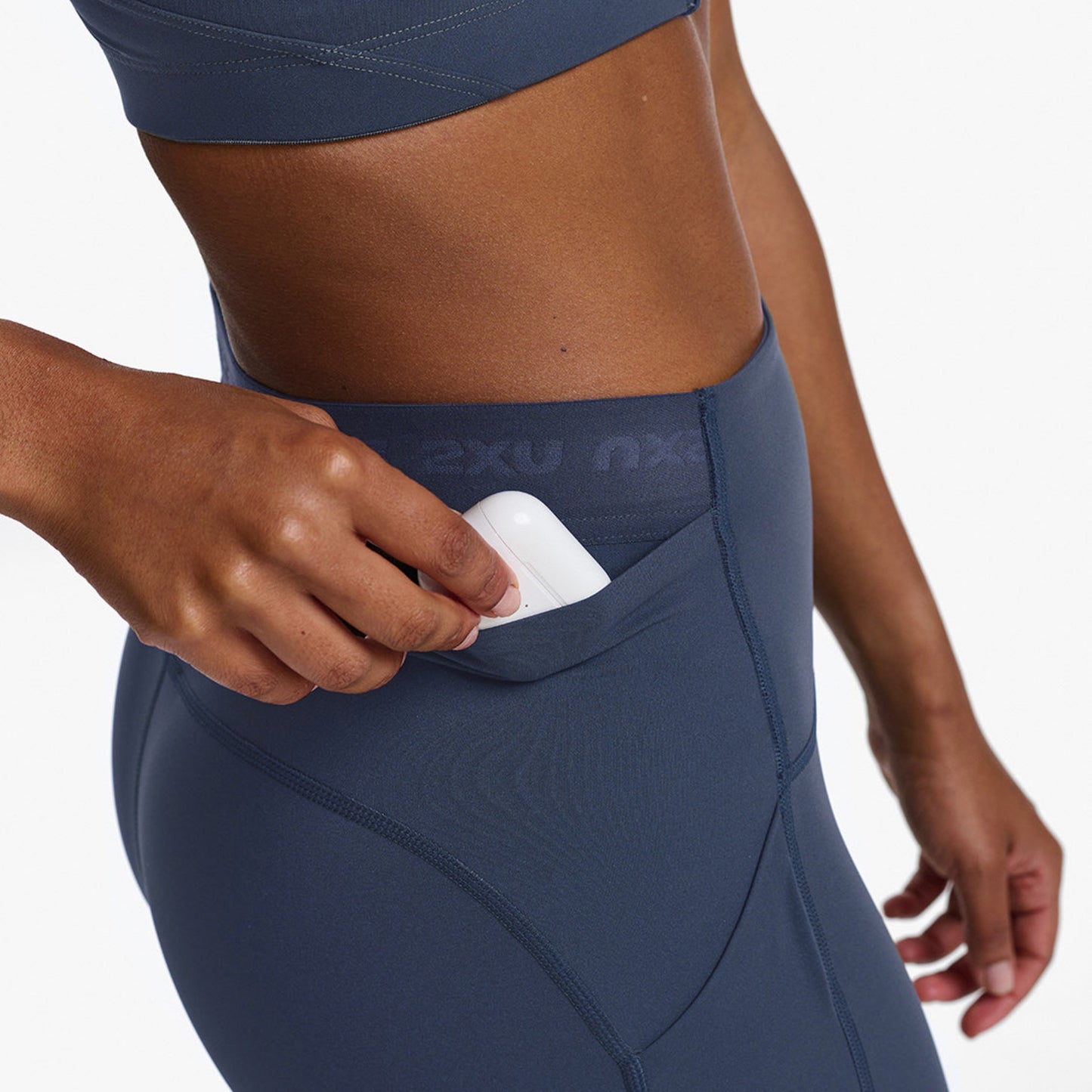 2XU South Africa - Women's Form Stash Hi - Rise Compression Tights - IDK/IDK