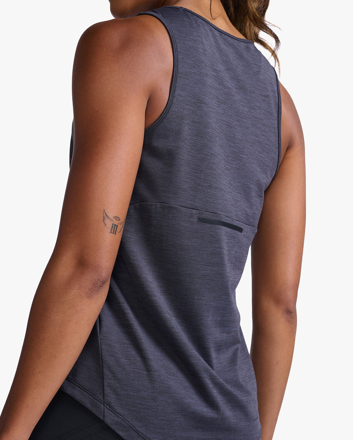 2XU South Africa - Womens Motion Tank - IDK/BLK