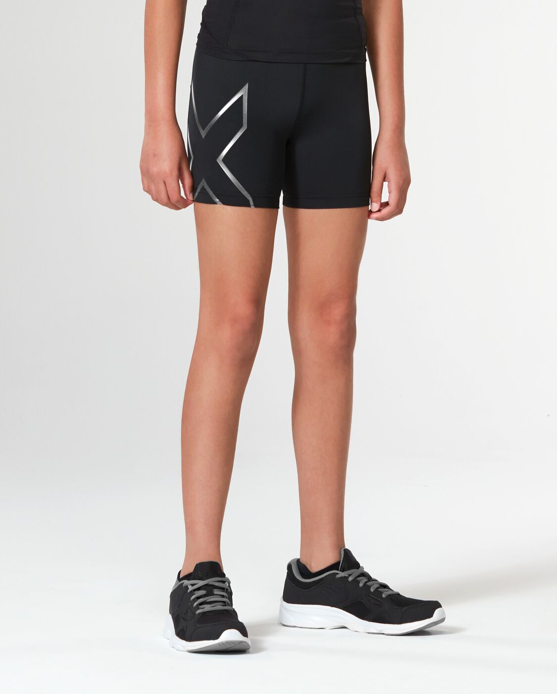 Girls' Core Compression 1/2 Shorts