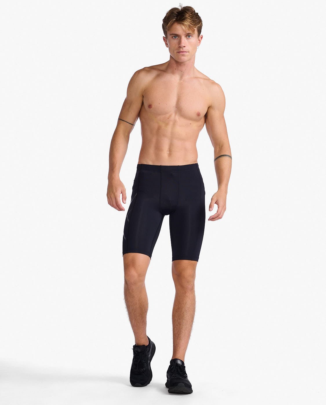 2XU South Africa - Men's Core Compression Shorts - Black - Black/Nero