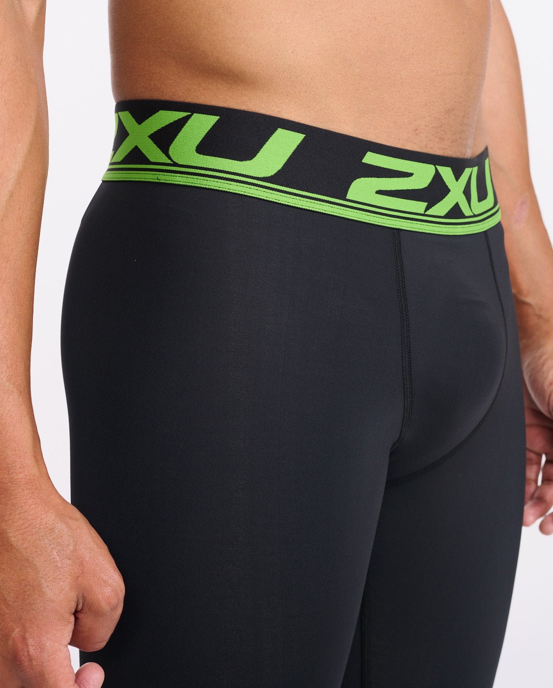 2XU South Africa - Mens Power Recovery Compression Tights - Black/Nero