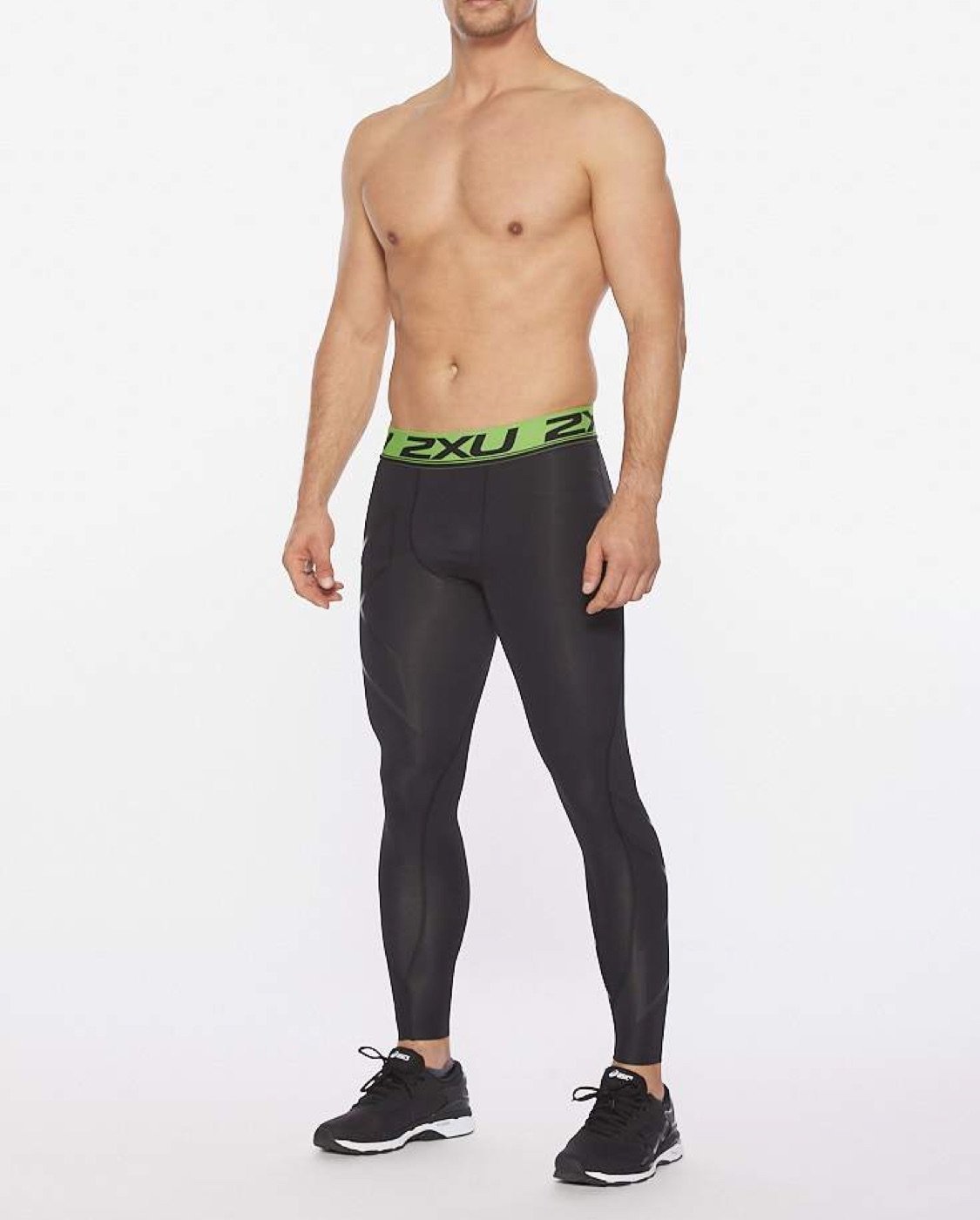 2XU SA - Men's Refresh Recovery Compression Tights - Black/Nero