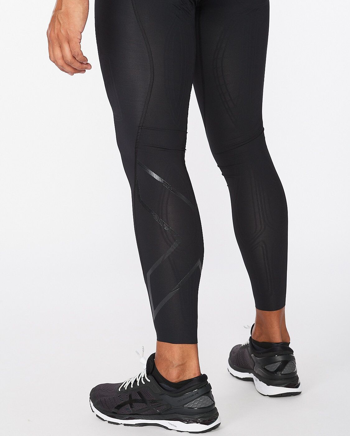 2XU South Africa - Men's Force Compression Tights - Black/Nero
