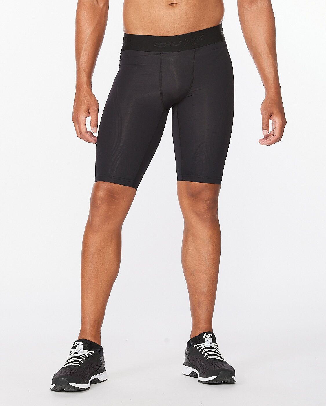 2XU SA - Men's Force Compression Shorts - Black/Gold