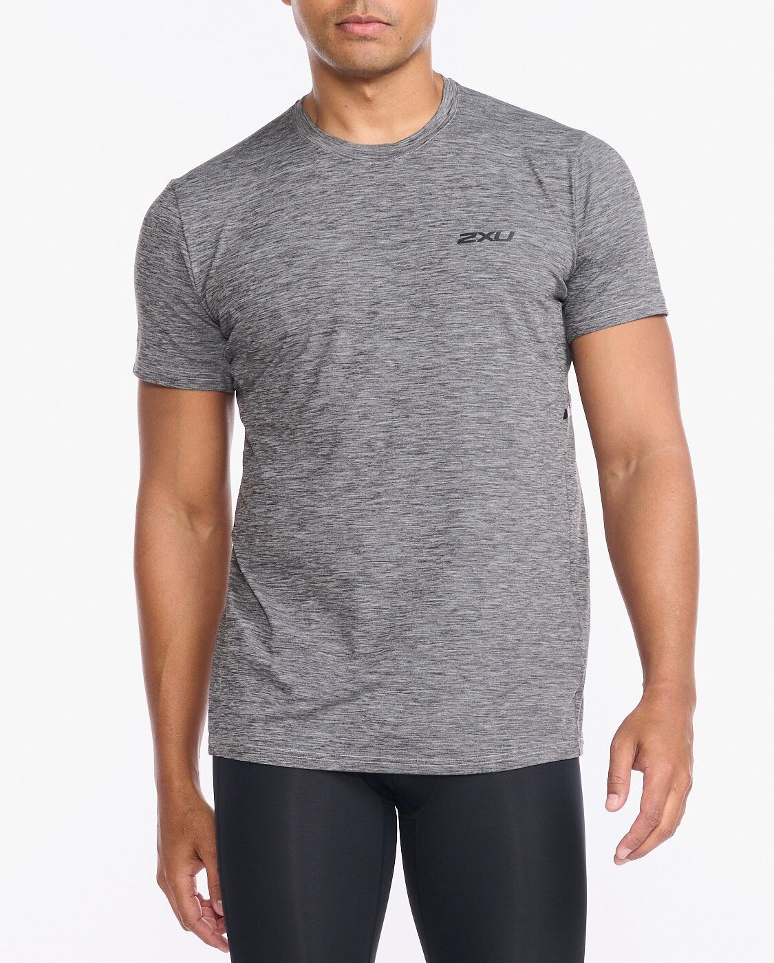 2XU South Africa - Men's Motion Tee - Harbor Mist/Black