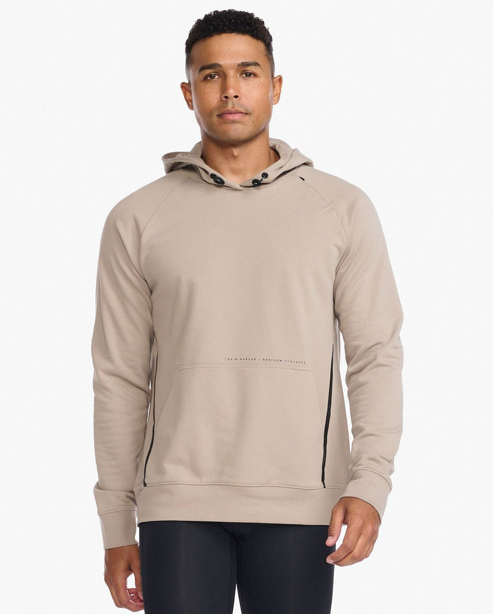 Mens Motion Hoodie Stone