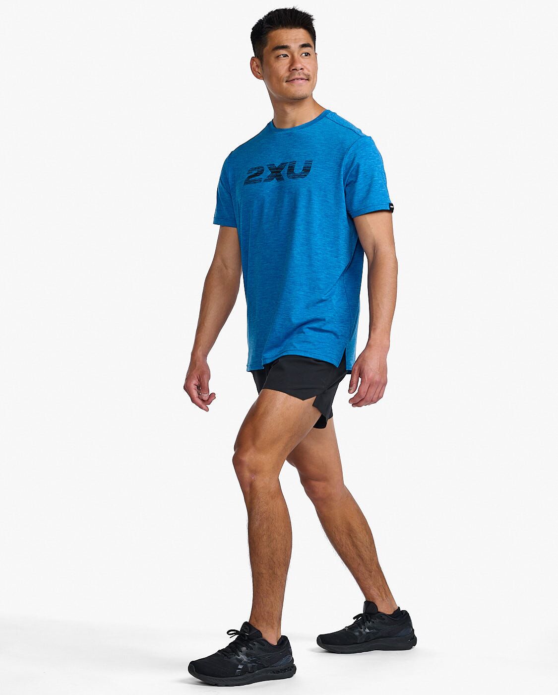 2XU South Africa - Mens Motion Graphic Tee - ETK/MDN