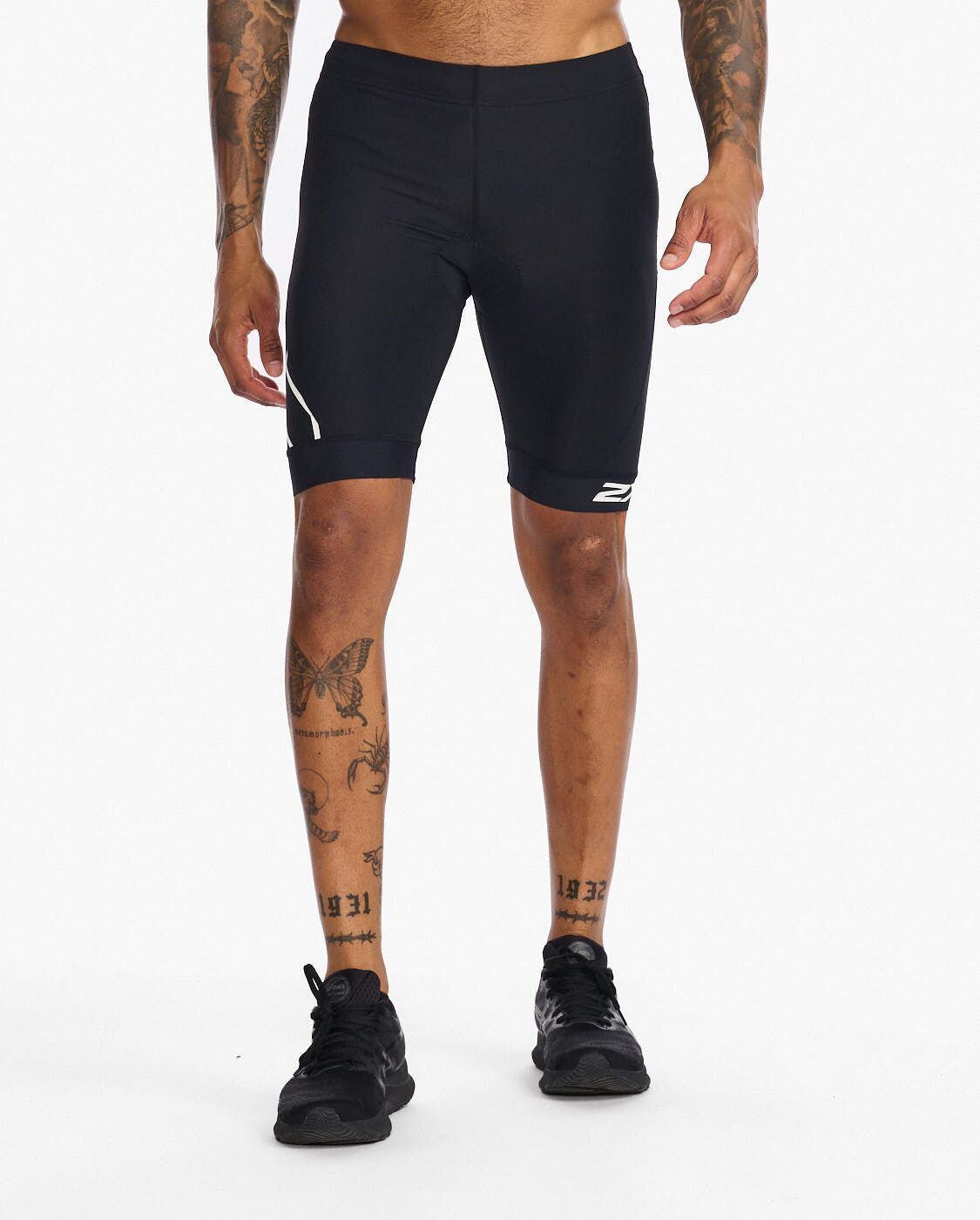 2XU South Africa - Mens Core Tri Short - Black/White