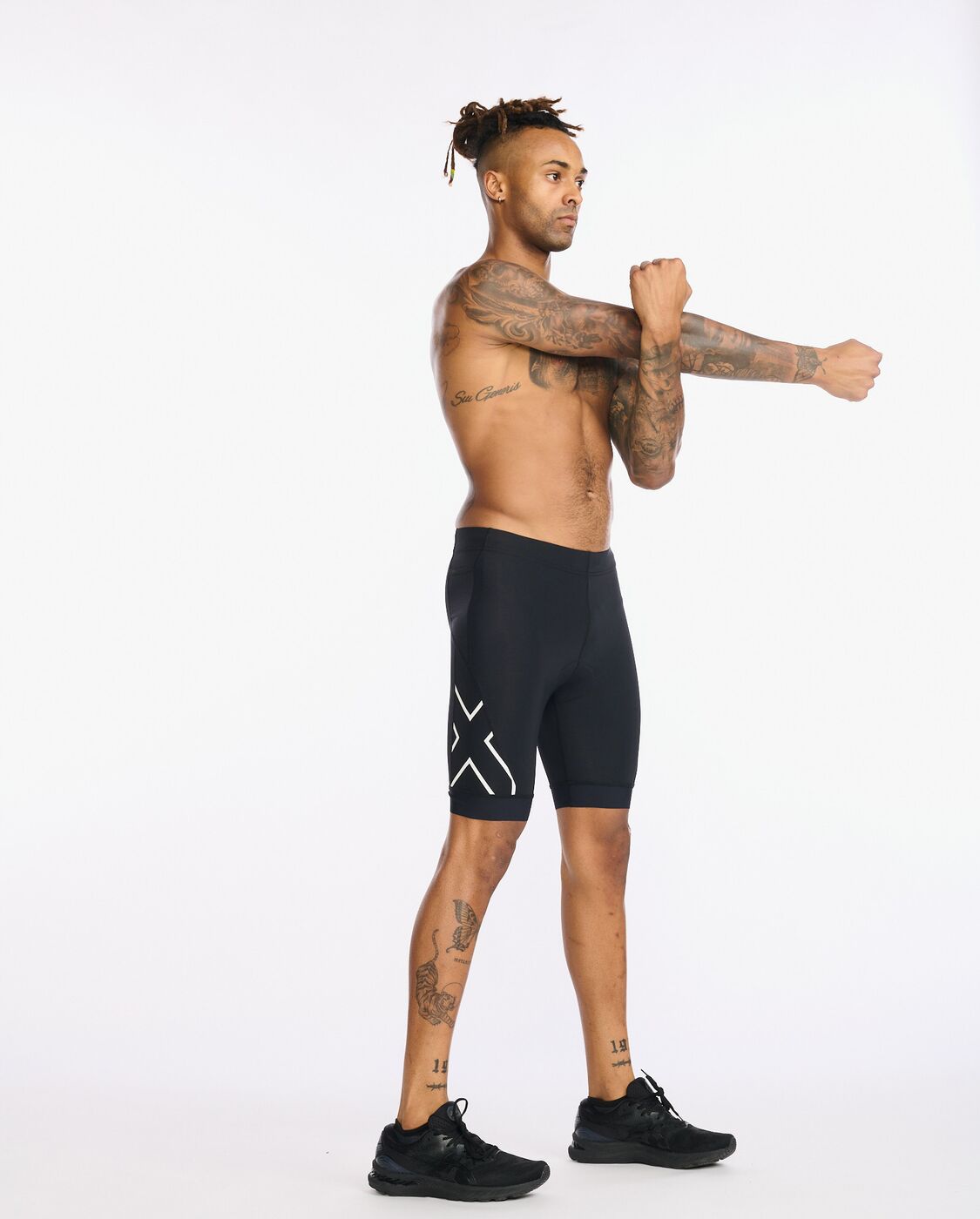 2XU South Africa - Mens Core Tri Short - Black/White