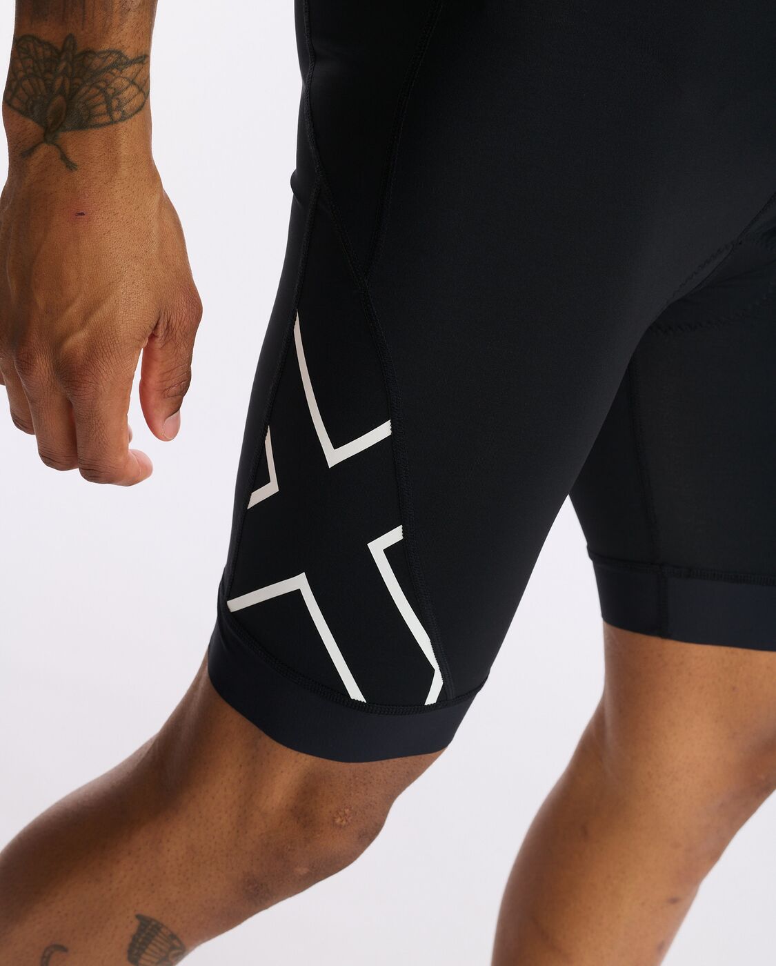 2XU South Africa - Mens Core Tri Short - Black/White