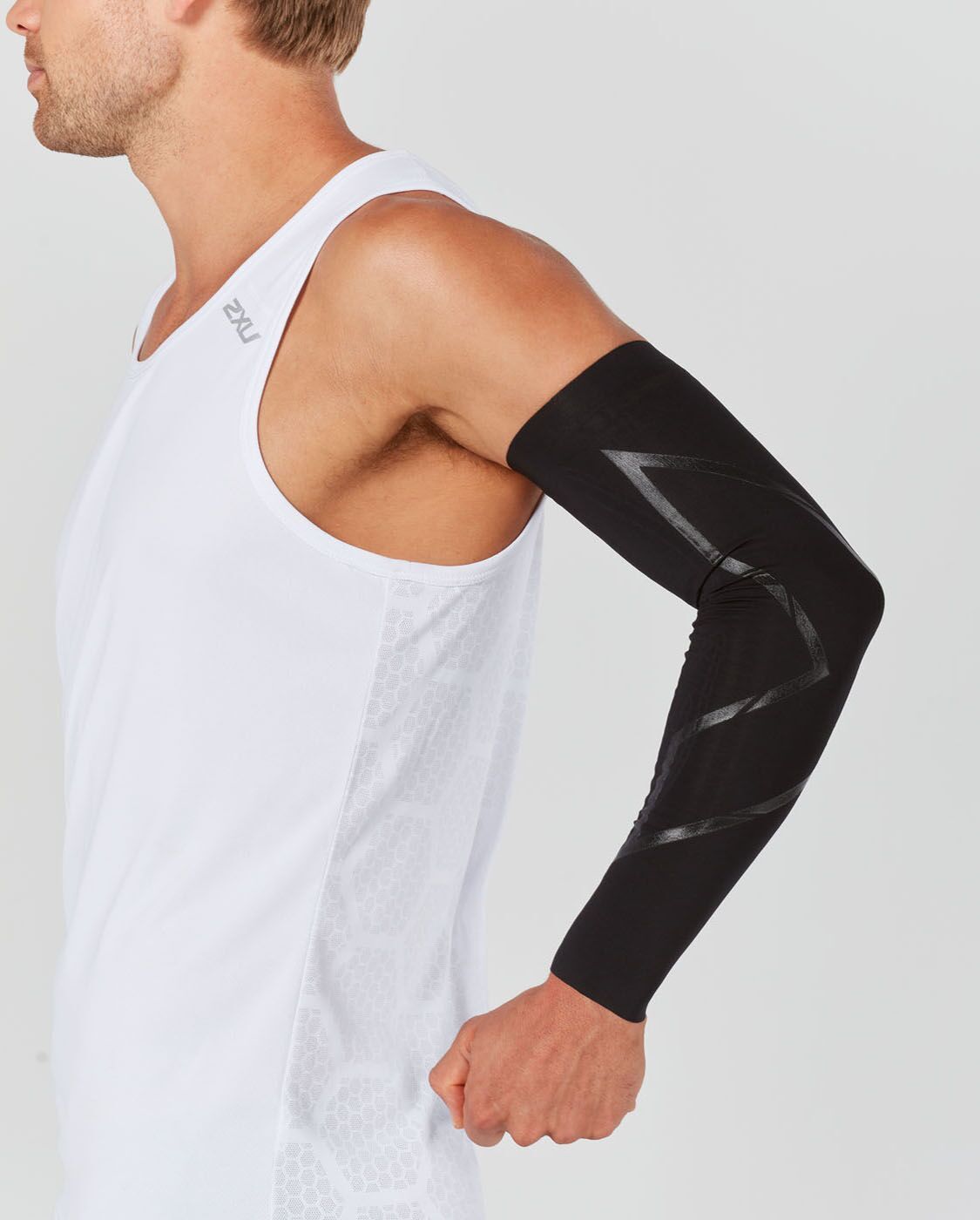 2XU South Africa - Force Compression Arm Guards - Black/Nero