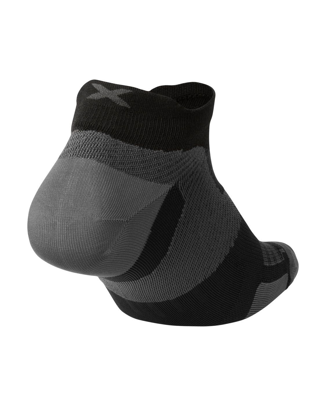 2XU South Africa - Vectr Ultralight No Show Socks - Black/Titanium