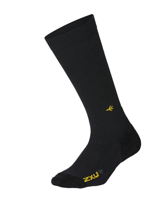 2XU SA - Flight Compression Socks - Black/Black