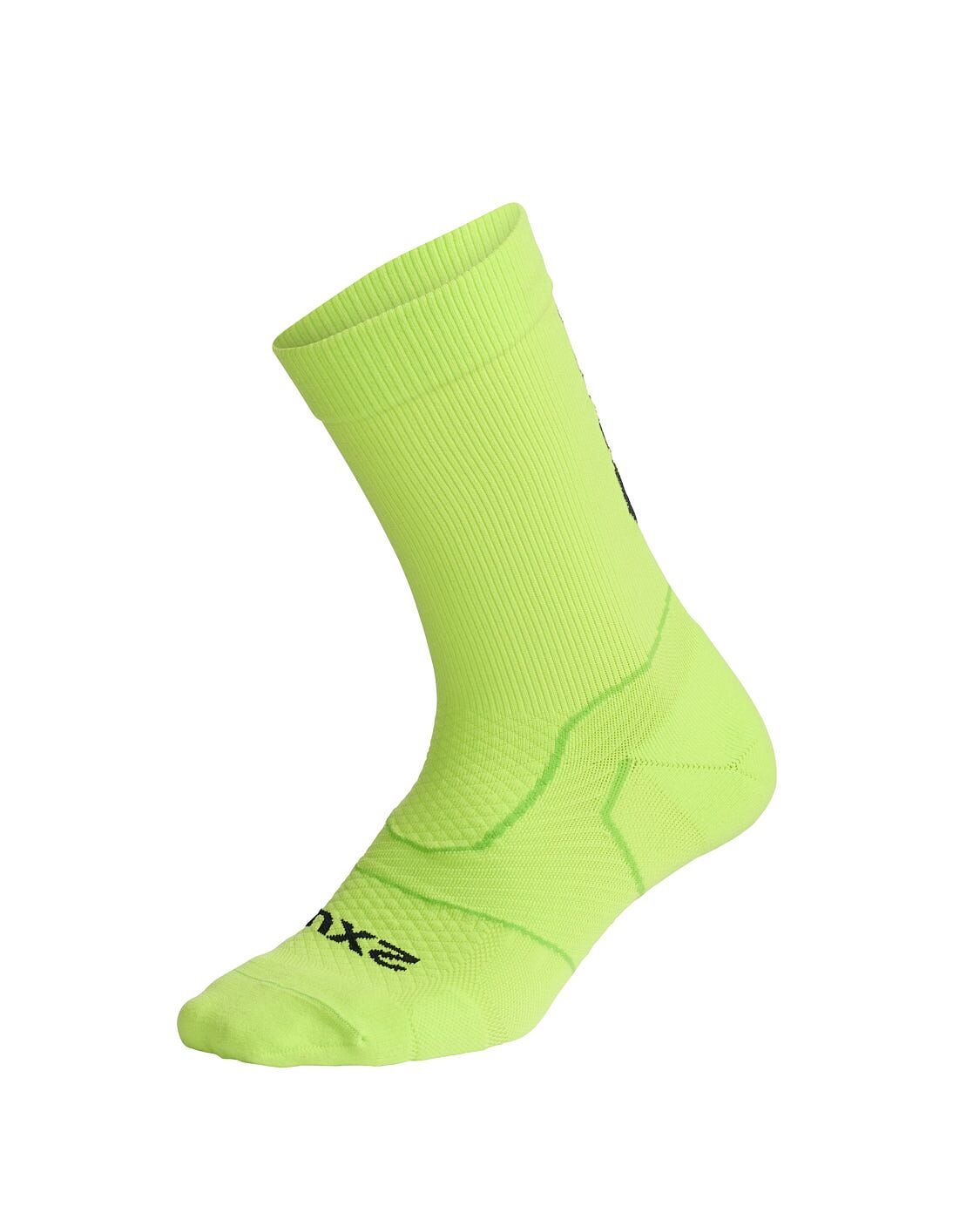 2XU South Africa - Unisex Vectr Light Cushion Crew Socks - VOL/BLK