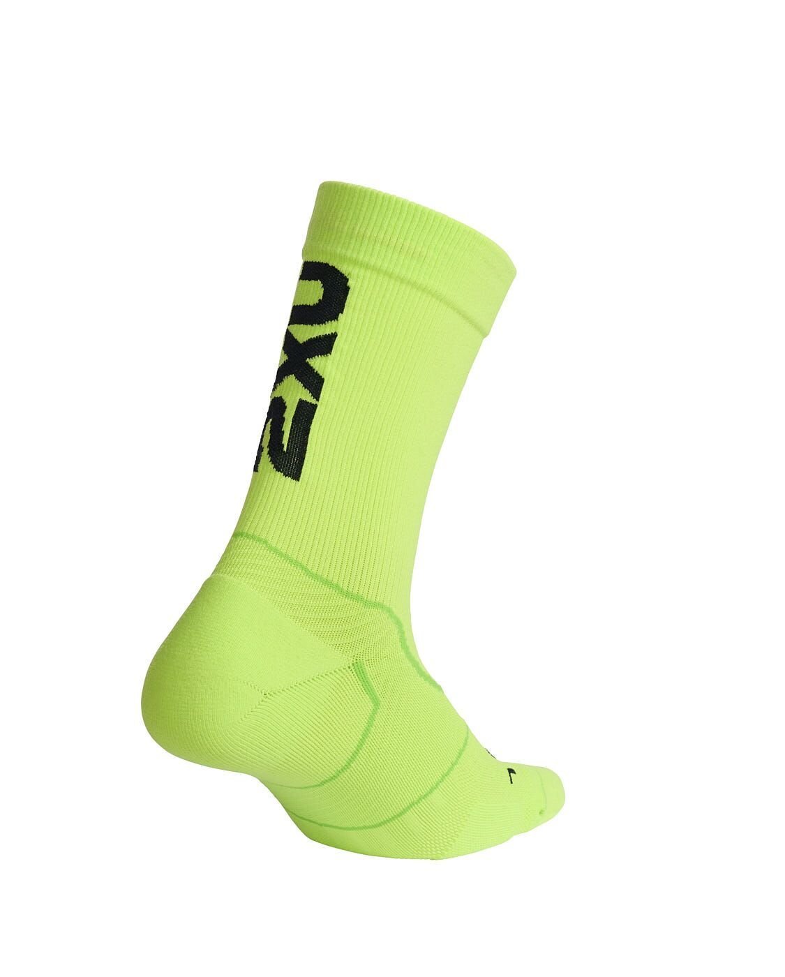 2XU South Africa - Unisex Vectr Light Cushion Crew Socks - VOL/BLK