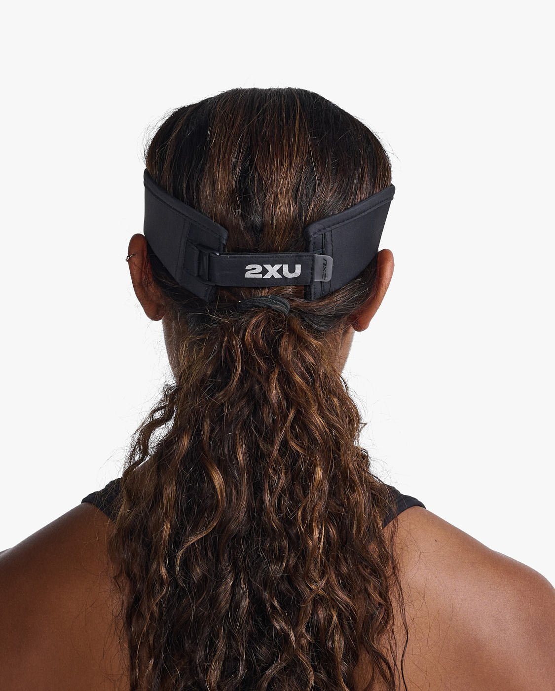 2XU South Africa - Run Visor - Black/Black