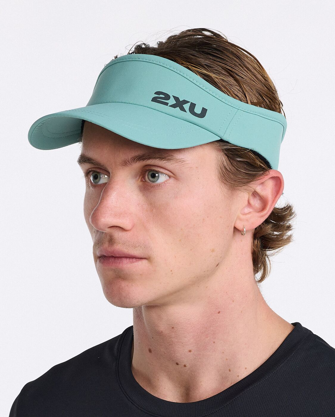 2XU South Africa - Run Visor - RAF/BLK