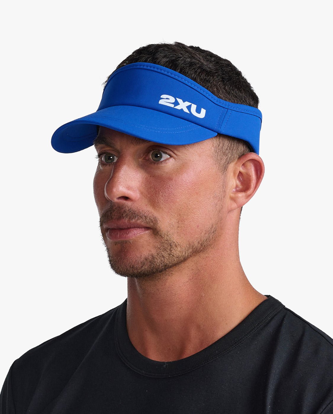 2XU South Africa - Run Visor - Surf/White