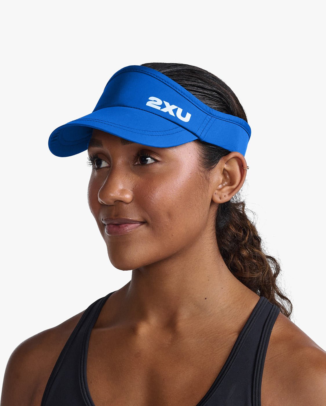 2XU South Africa - Run Visor - Surf/White