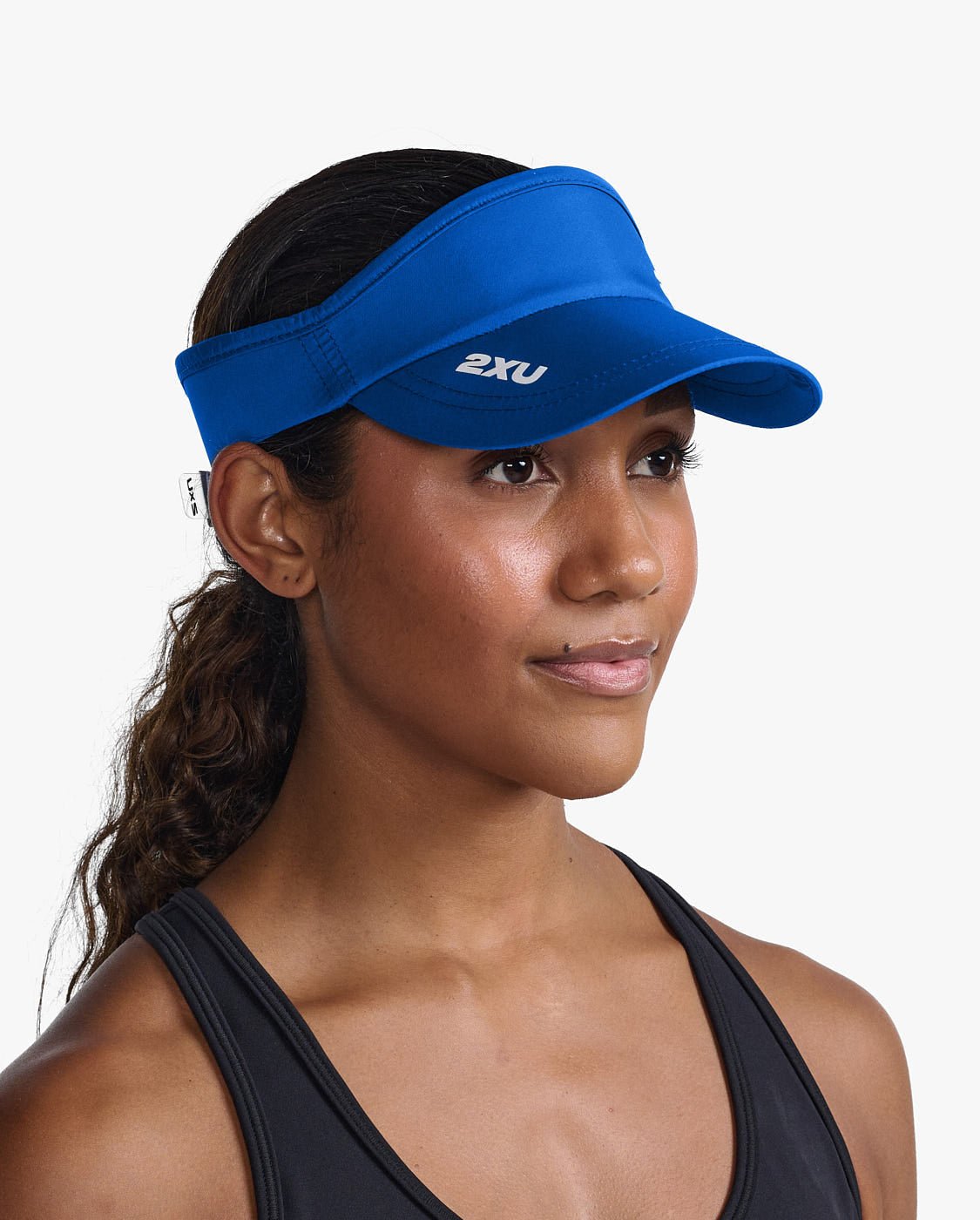 2XU South Africa - Run Visor - Surf/White