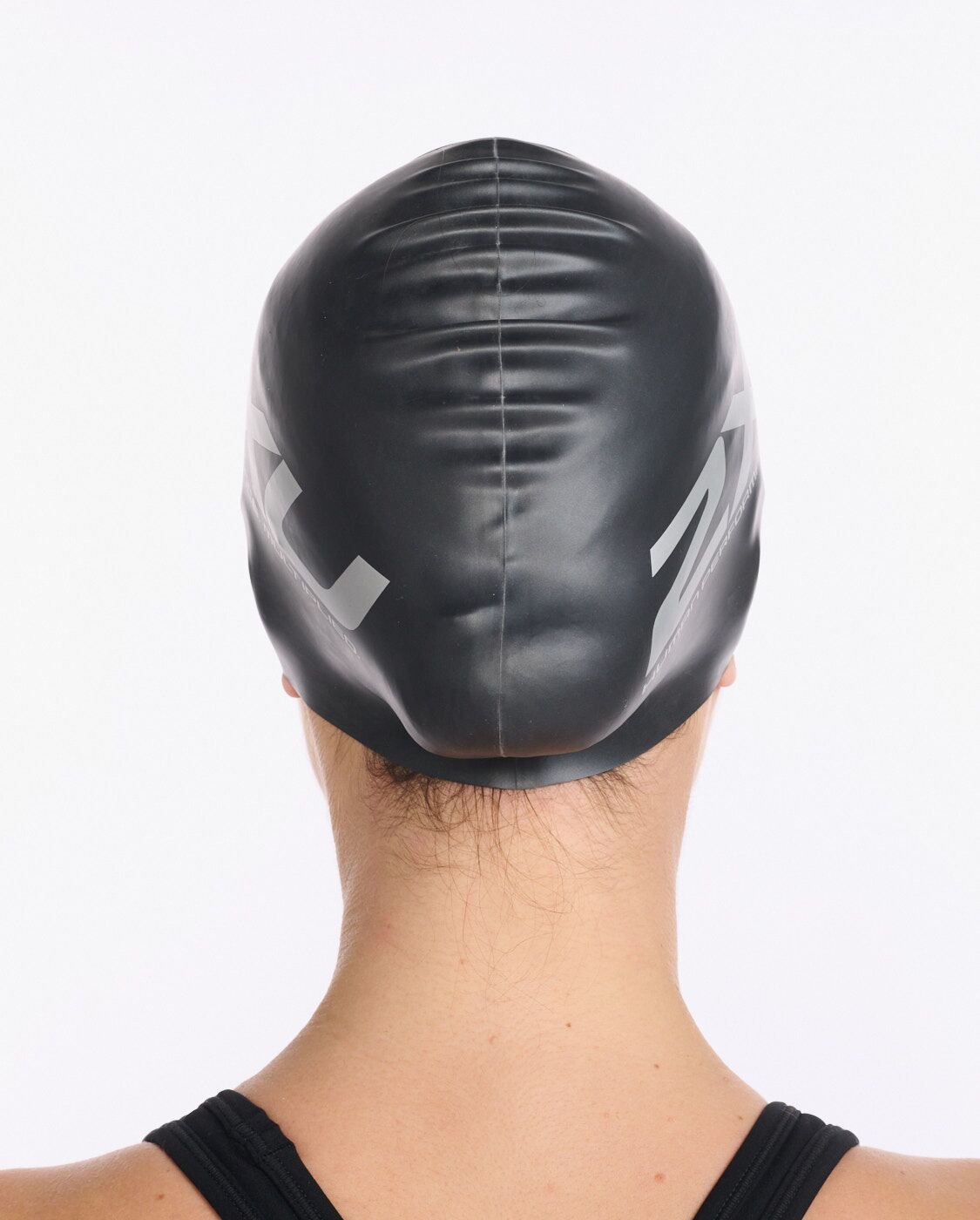 2XU South Africa - Silicone Swim Cap - BLK/BLK
