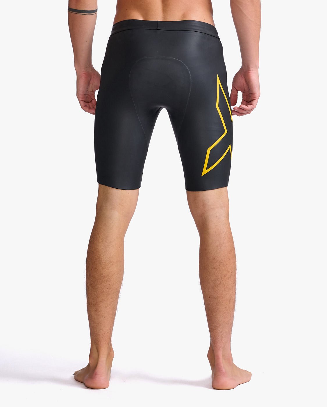 2XU South Africa - Unisex Propel Buoyancy Short - Black/Ambition