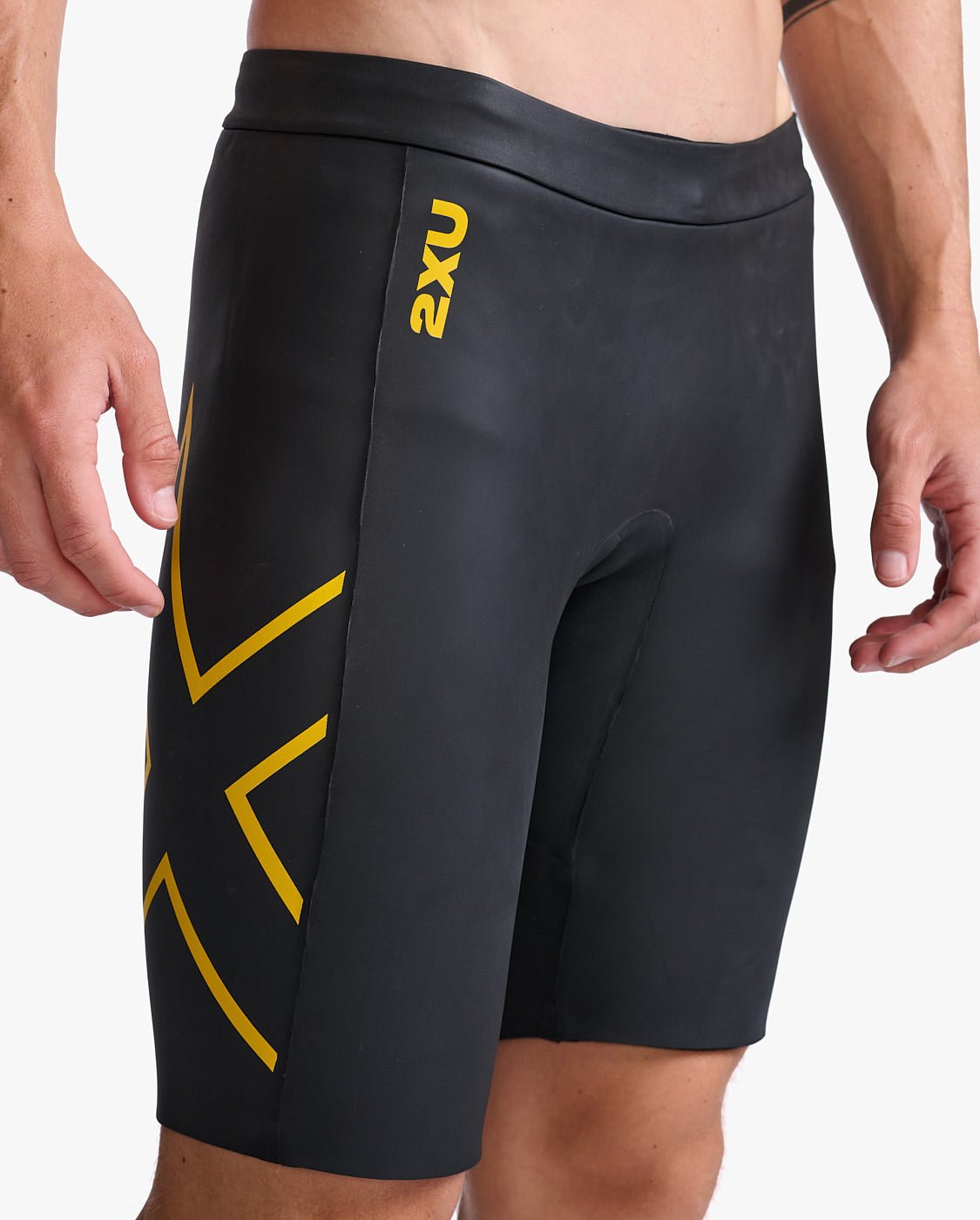 2XU South Africa - Unisex Propel Buoyancy Short - Black/Ambition