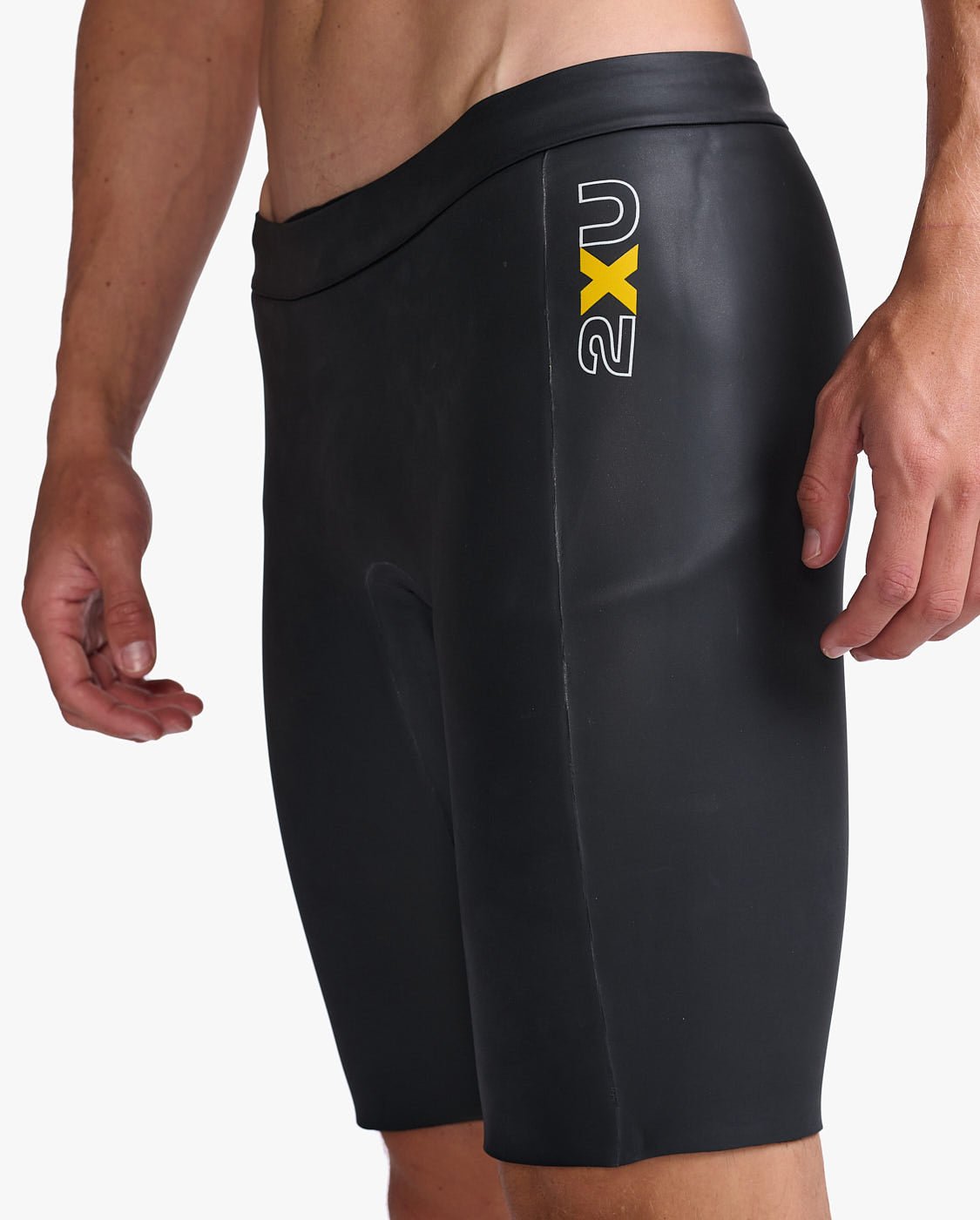 2XU South Africa - Unisex Propel Buoyancy Short - Black/Ambition