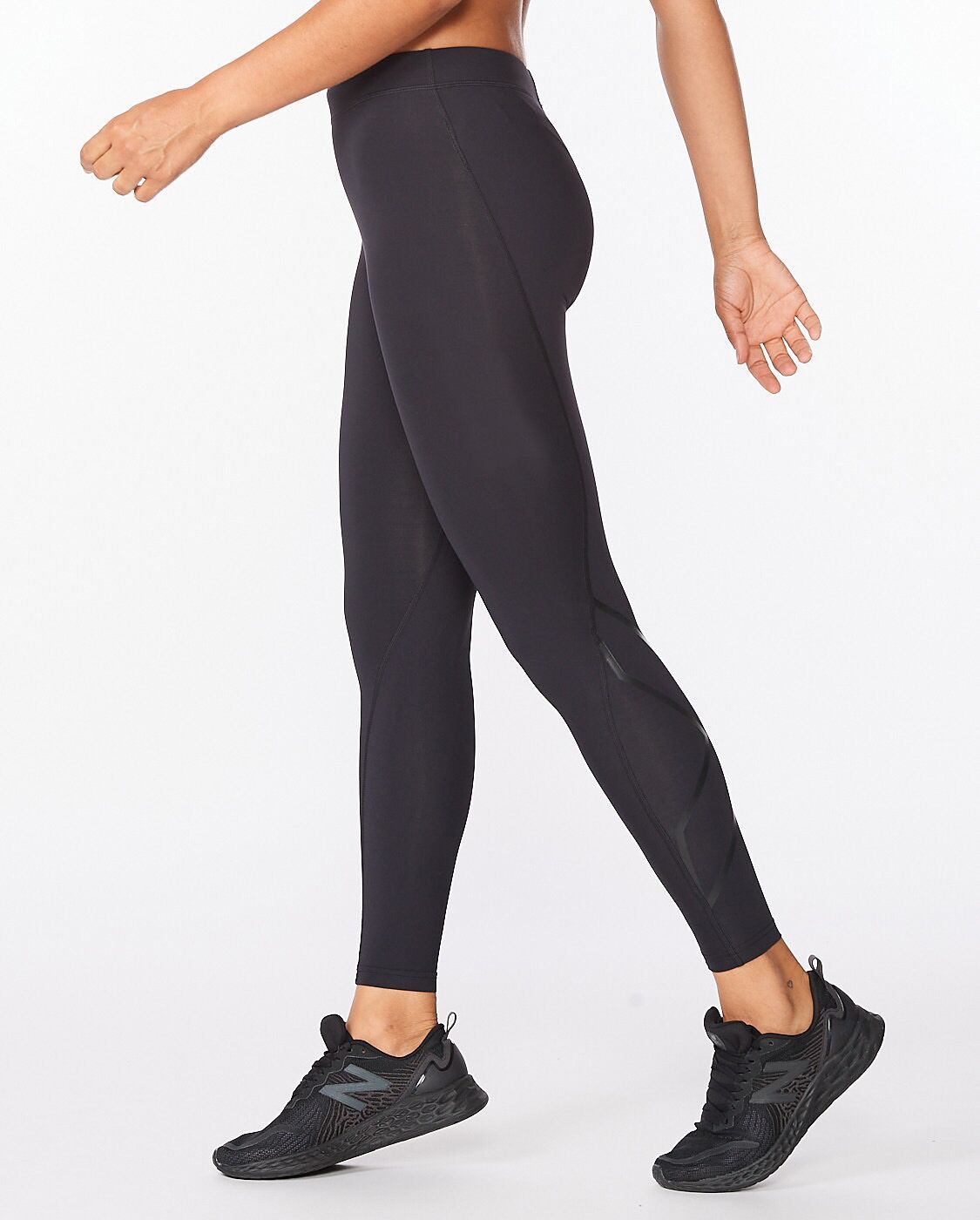 2XU South Africa - Women's Core Compression Tights - Black/Nero