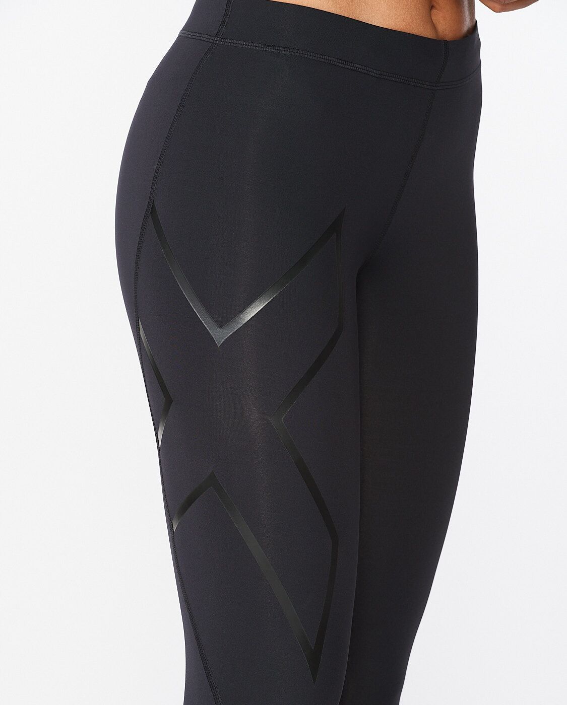 2XU South Africa - Women's Core Compression Tights - Black/Nero