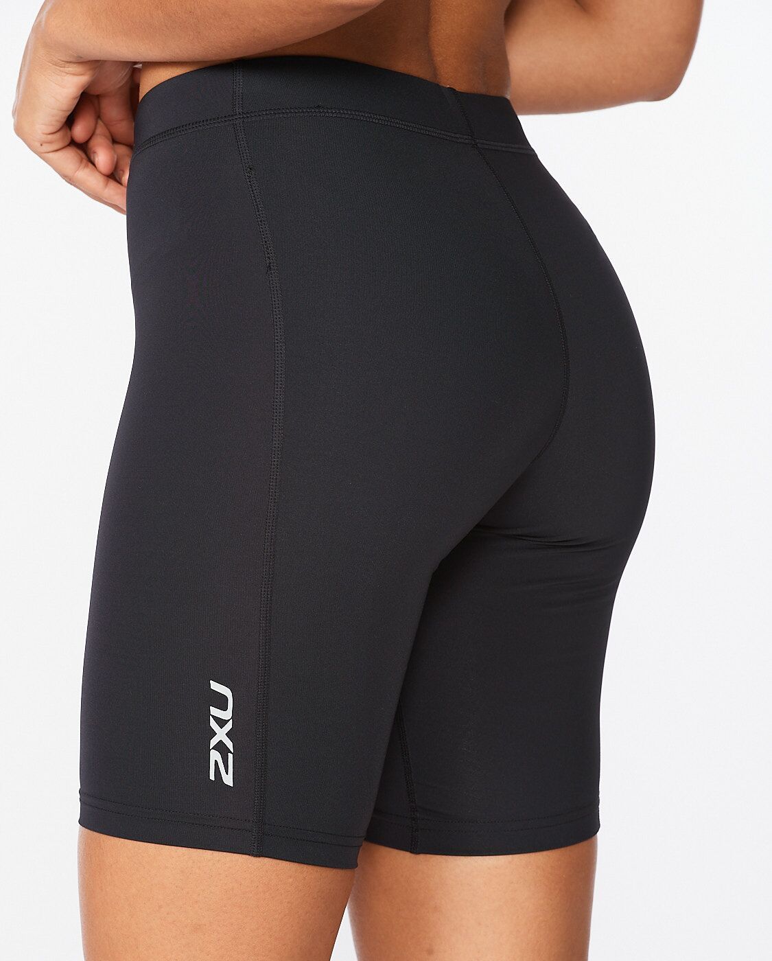 2XU South Africa - Women's Core Compression Short - Black/Silver