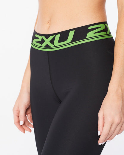 2XU South Africa - Womens Power Recovery Compression Tights - Black/Nero