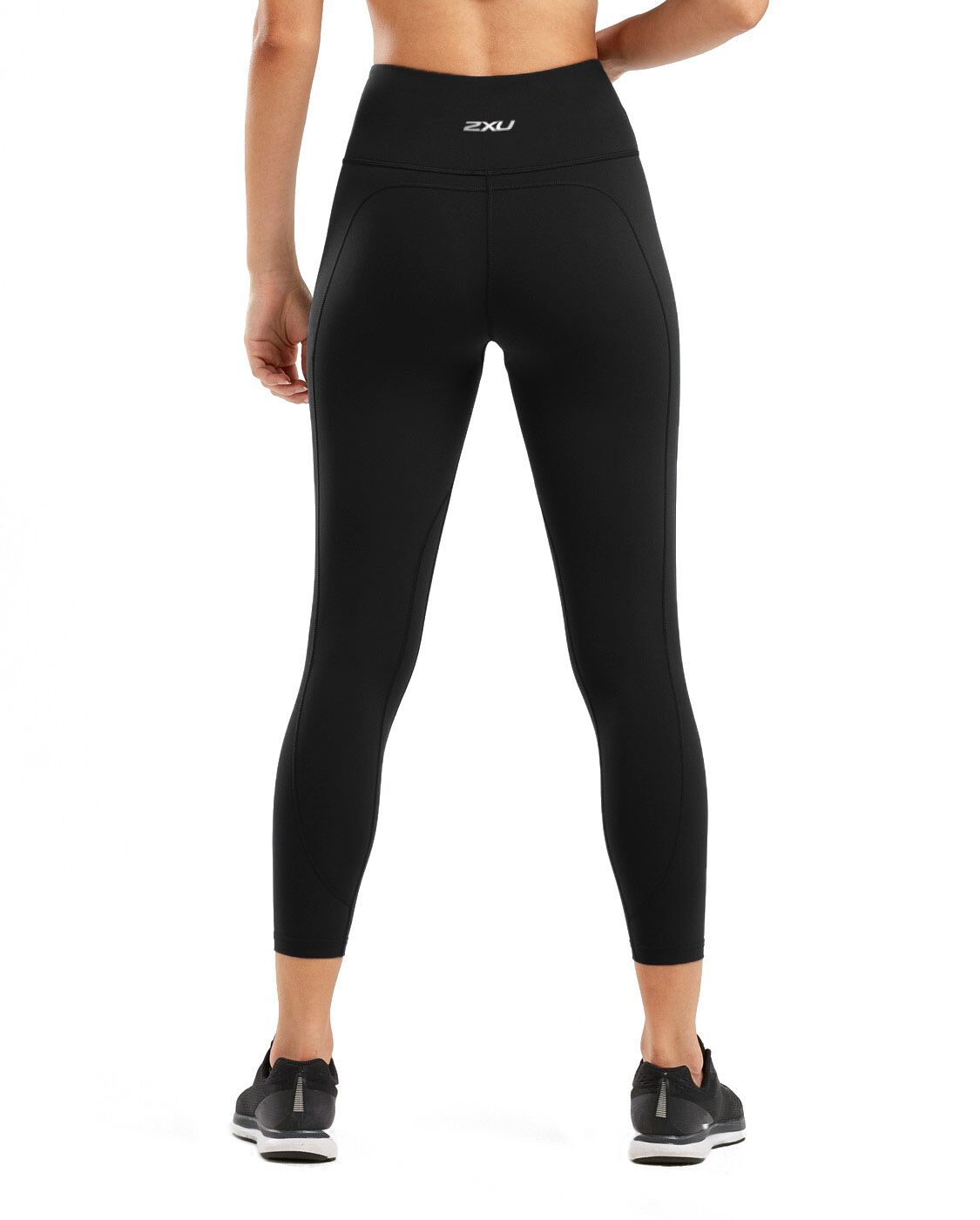 2XU SA - Women's Form Hi-Rise Compression 7/8 Tights - Black/Black
