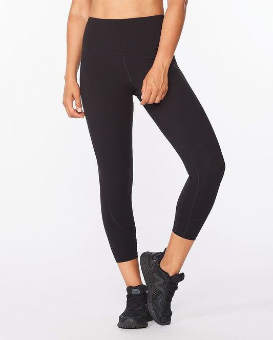 2XU SA - Women's Form Hi-Rise Compression 7/8 Tights - Black/Black