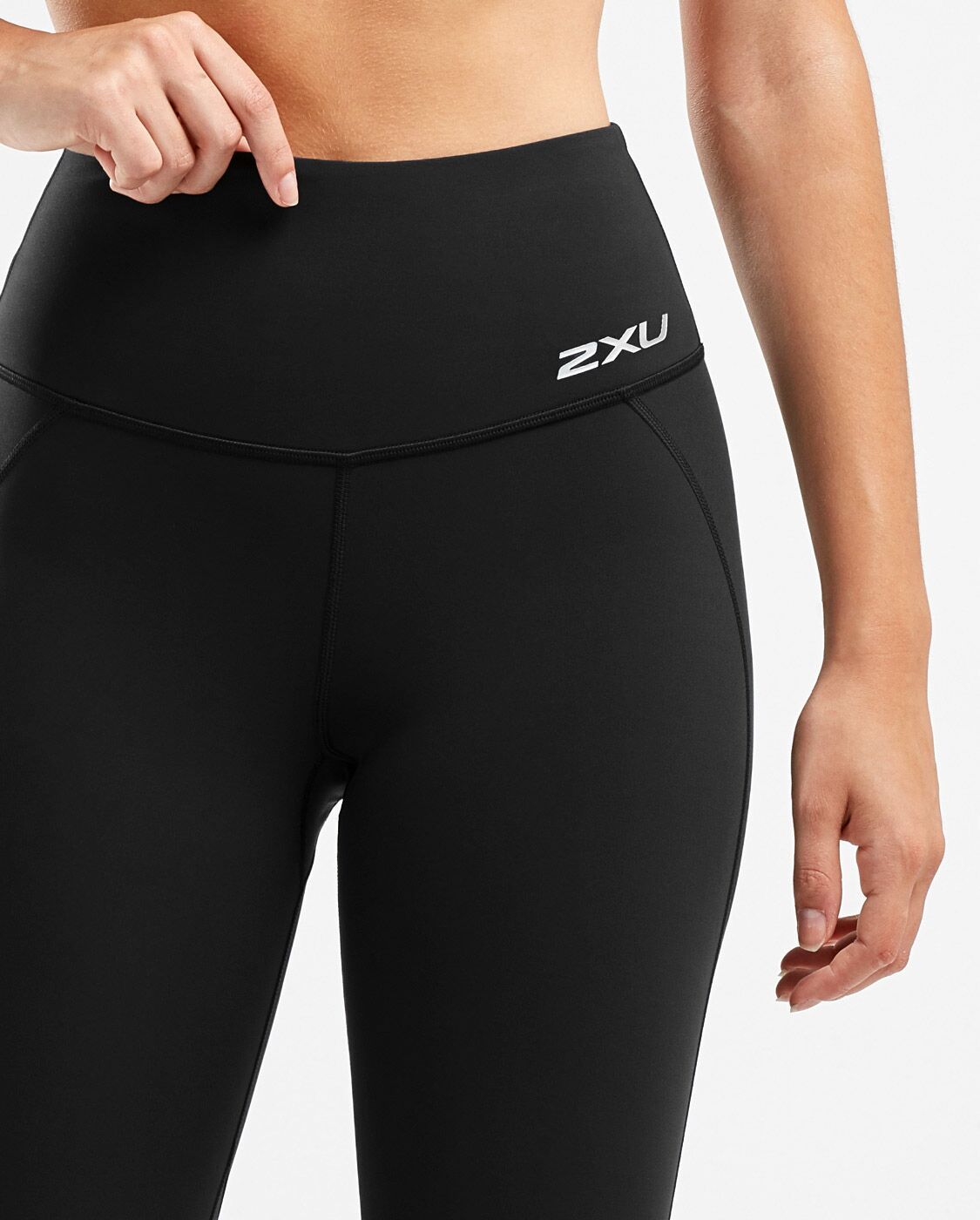 2XU SA - Women's Form Hi-Rise Compression 7/8 Tights - Black/Black