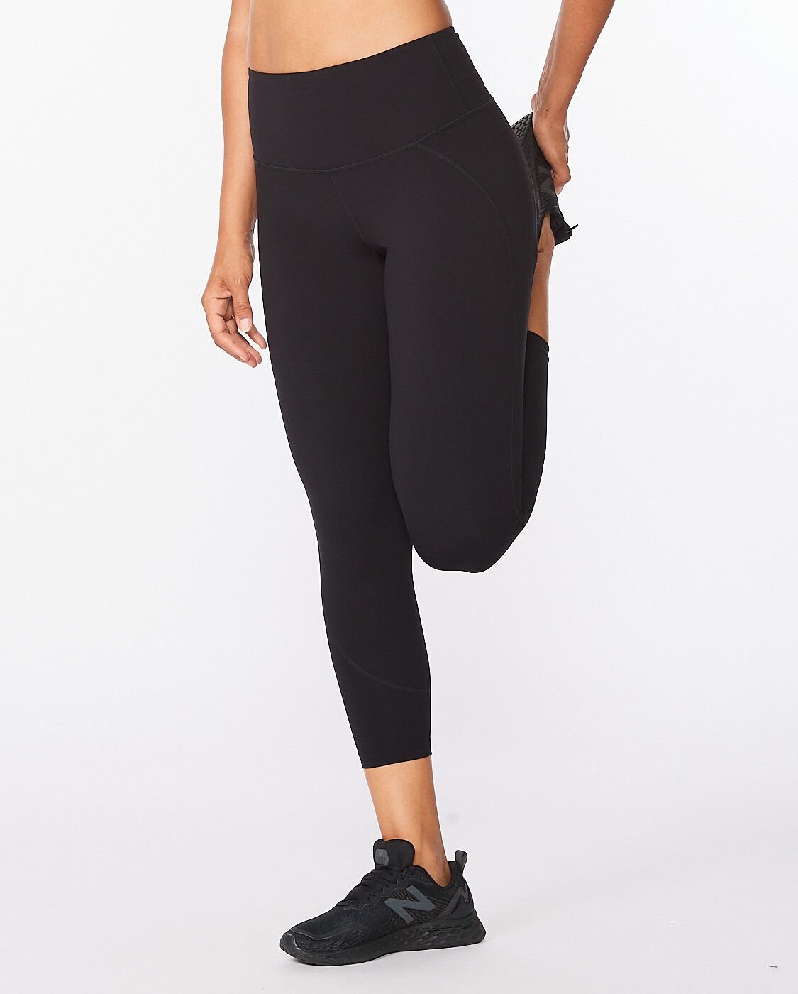 2XU South Africa - Women's Form Hi-Rise Compression 7/8 Tights - Black/Black